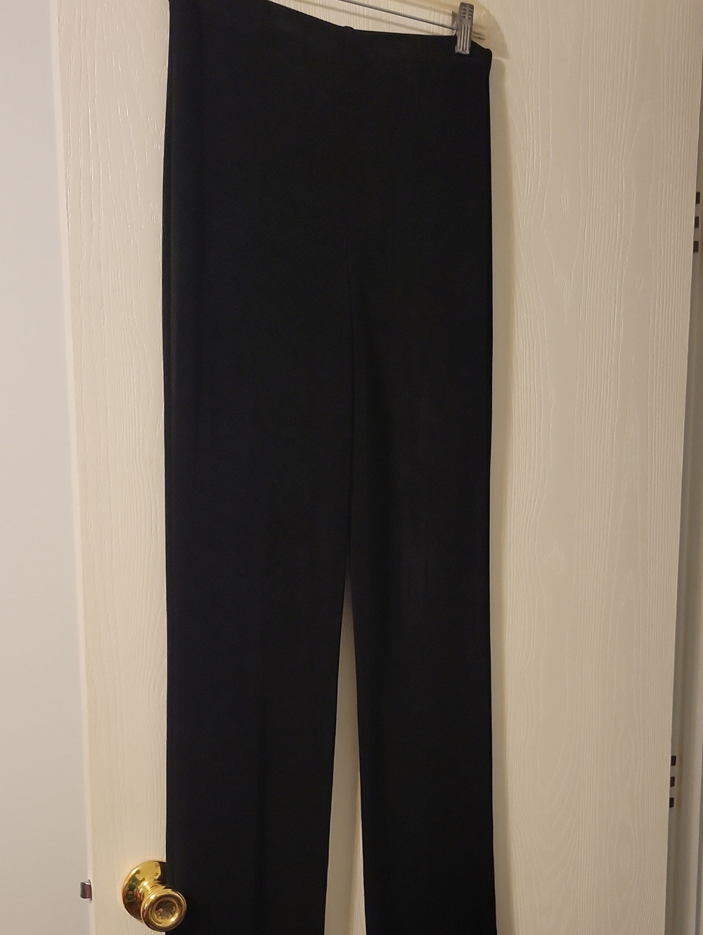 Chico's Black Straight-Leg Travelers Pant